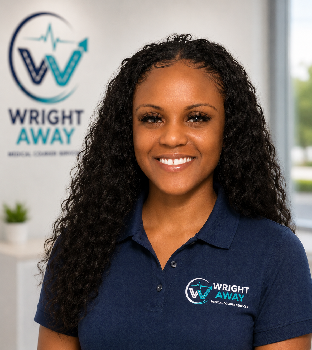 Shantelle Wright, founder of Wright Away Medical Courier Services